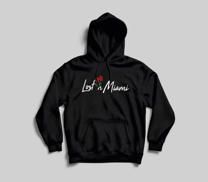 Lost in Miami - "The Rose That Grew From The Concrete" HOODIE
