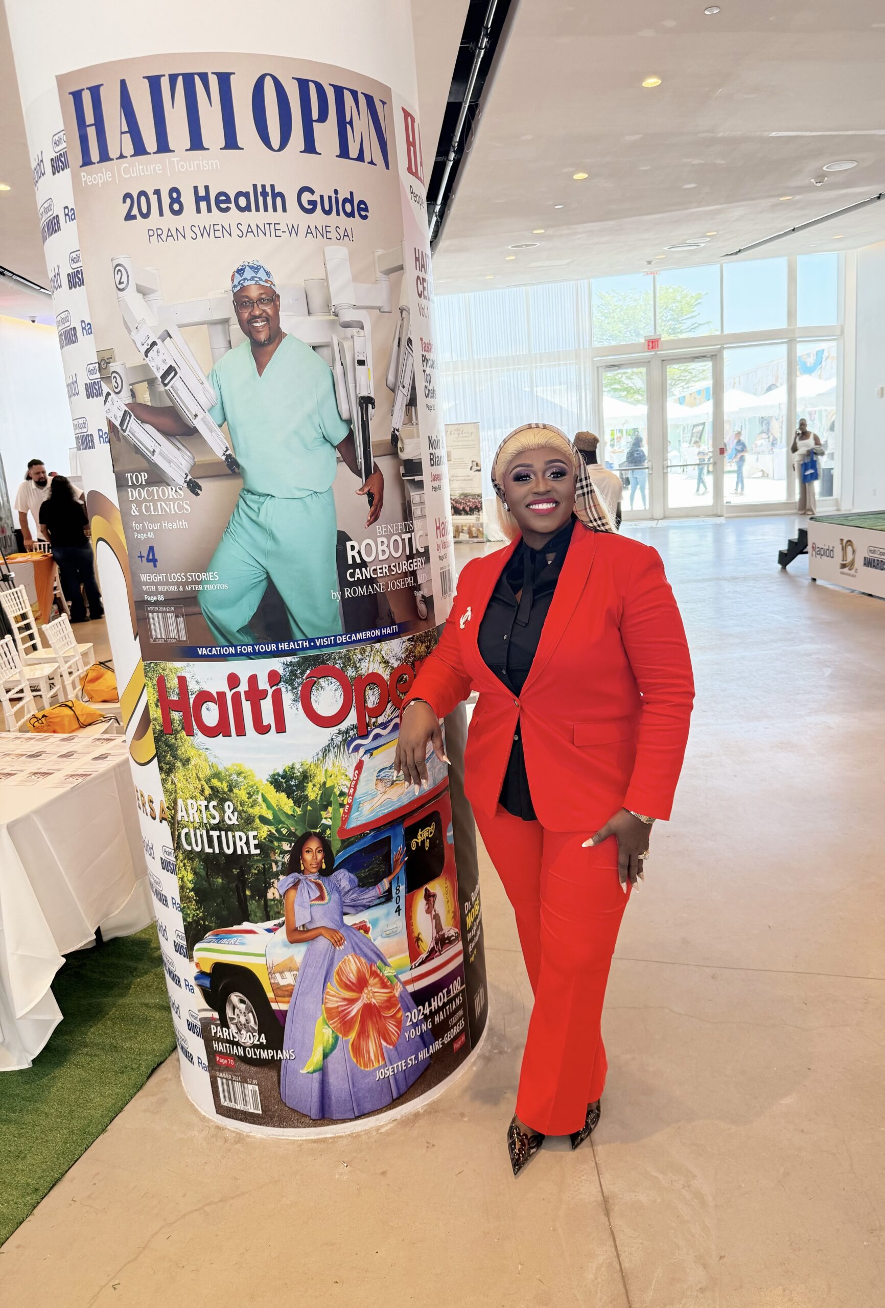 🇭🇹 Empowering the Community Through Real Estate: Niva Telfort Shines at Haiti Open Business Expo