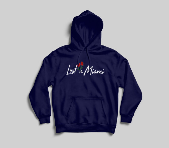 Lost in Miami - "The Rose That Grew From The Concrete" HOODIE