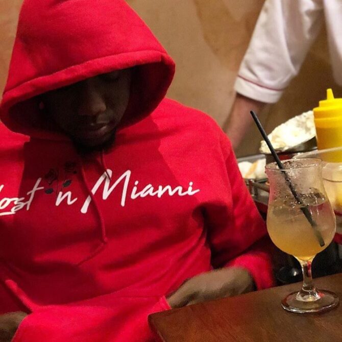 Lost in Miami - "The Rose That Grew From The Concrete" HOODIE